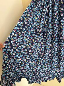 Floral Print Off-Shoulder Dress