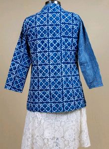 New Without Tag- Hand Block Ajrakh Kurta
