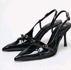 Zara Black Heels