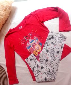 Very Beautiful Girls Red Top And Legging