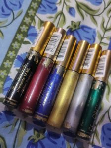 Set Of 6 Piece Multi Colored Eyeliners