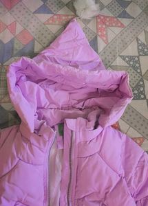 lavender colour winter jacket