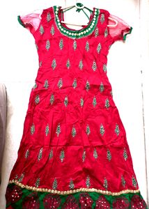NEW MAROON EMBROIDERY KURTA