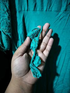 Beautiful Teal Anarkali kurta