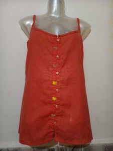 Boho Chic Button-Front Cami Top