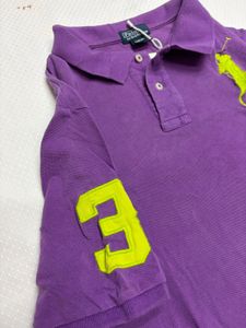 Ralph Lauren Big Polo Purple Tshirt