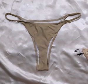Beige Thong panty