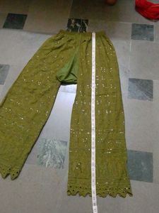 Embroidered Palazzos of 1