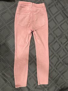 H&amp;M Dusty Pink High-Waist Skinny Jeans 🌸