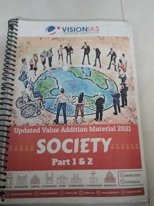 Vision IAS Society Part 1 & 2 Material