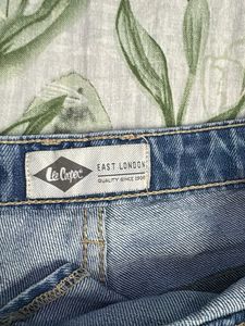 Women's Blue Wide Leg Jeans