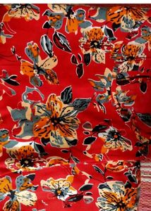 Red Floral Jumpsuit