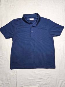 Grand slam Men's Navy Blue Polo Shirt