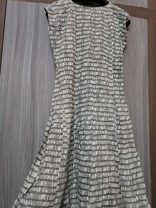 Sleeveless Cotton Anarkali Kurti
