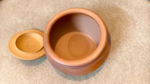 Curd Pot/Clay Pot With Lid