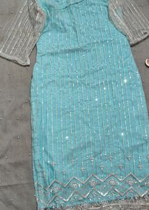 Sky Blue Suit Set