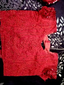 Red Bridal Lehnga