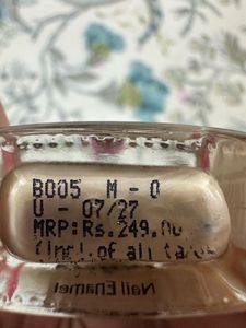 Nykaa Nail Enamel - Champagne Glaze