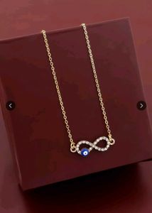 Infinity Evil Eye Necklace