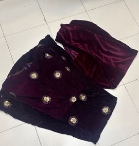 Imported Velvet  Frock