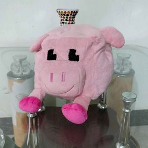 Cute Minecraft Pig Plush Toy