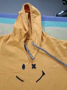 Yellow Smiley Hoodie T-Shirt