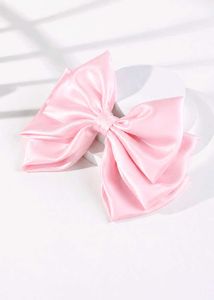 Elegant Pearl Embellished Bow Hair Clip