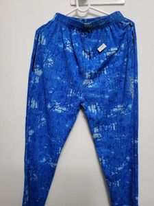 Blue Adidas Track Pants
