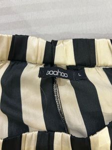 Boohoo Striped Co-ord Set