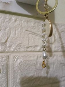 Vintage Floral Keychain bag charm