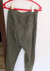 Olive Green Jeans