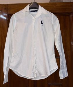 Classic White Polo Ralph Lauren Shirt