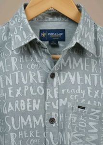 Purple Haze Printed Shirt