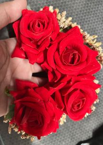 Red Rose Hair accessory