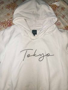 White Tokyo Graphic Hoodie🤍