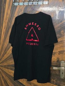 Annesso Pizzeria Graphic Black T-Shirt