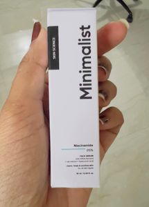 minimalist niacinamide serum for acne, whitening