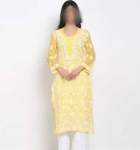 Elegant Yellow Kurta