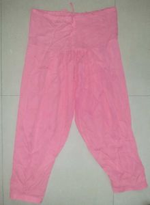 💗 Vibrant Pink Cotton Punjabi Salwar | Women's