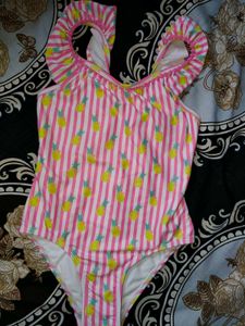 Girls' Pineapple Print Top