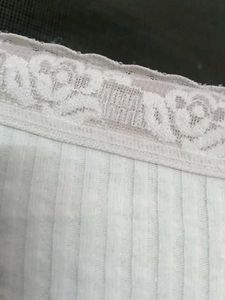 Comfortable White Cotton Briefs