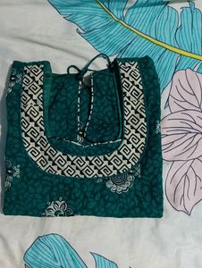 green kurtha.