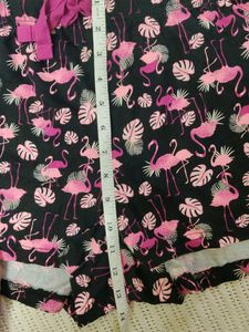 Cute Flamingo Pajama Shorts