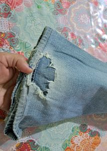 Light Wash Denim Jeans