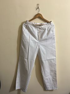 Classic White Women's Pants