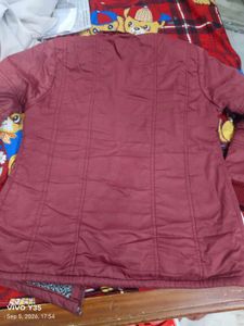 Maroon Padded Jacket
