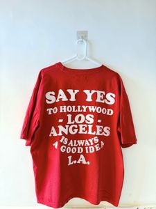 Red Graphic T-Shirt "Always a Good Idea L.A."