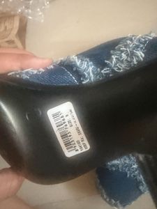stock clearance catwalk Stylish Denim Mules