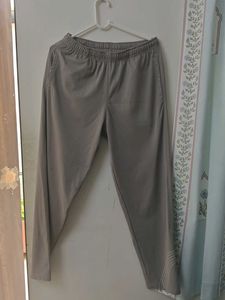 Grey Casual Track Pants
