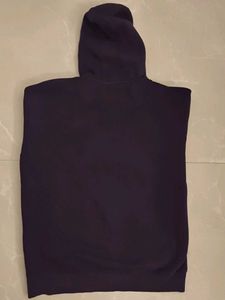The souled store Dark Purple Zip-Up Hoodie